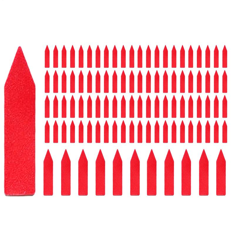 100Pcs 5*1cm Waterproof Plastic Plant Tags Garden Plant Labels Nursery Markers Flower Pots Seedling Labels Tray Garden Tools