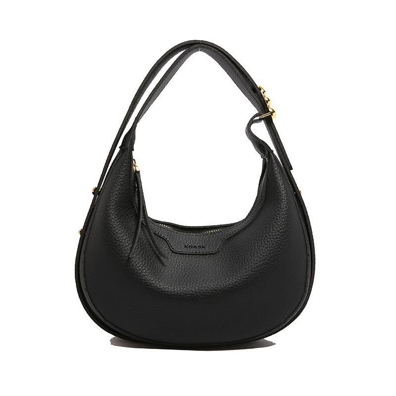 Ielgy Women s All-Match One-Shoulder Messenger Saddle Bag Casual Fashion Crescent Bag