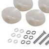 6Pcs Guitar Tuning Pegs Button Machine Head Tuner Knobs Durable with Ferrule and
