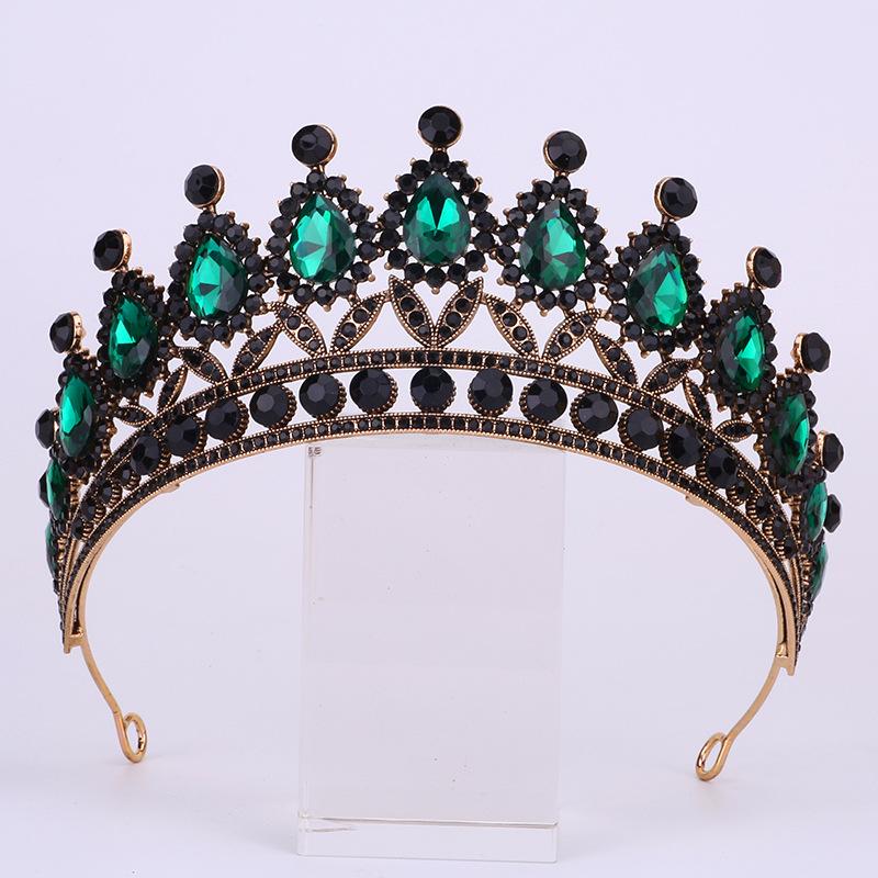 Bridal Crown Wedding Birthday Party Tiara Princess Adult Hair Accessories Alloy Rhinestone Crown