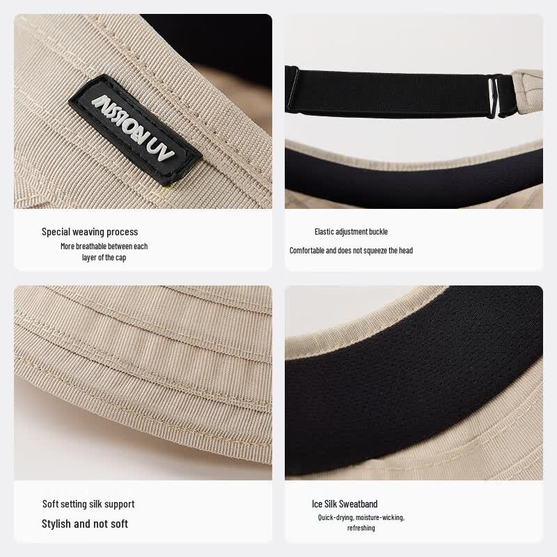 MISSION UV Foldable Sun Protection Visor