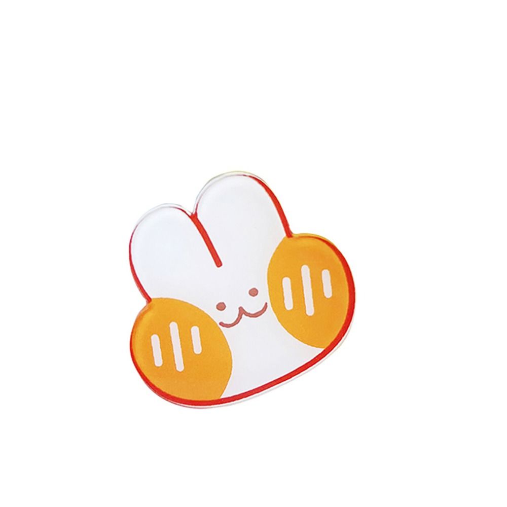 Bunny Cartoons Bunny Brooches Acrylic Bear Bunny Lapel Pins Cartoons Dog Pin Dog Pin Badge  Men