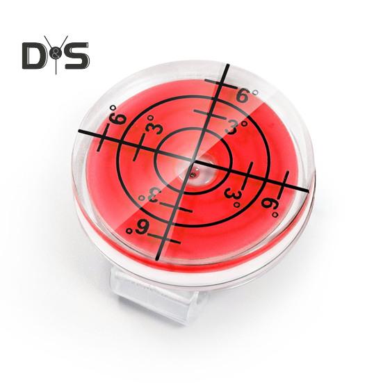 1/4-teiliger Golf-Level-Hut-Clip-Marker, leichter Golfball-Marker-Cap-Clip mit farbenfrohem Design, leicht zu tragendes Golf-Hut-Zubehör