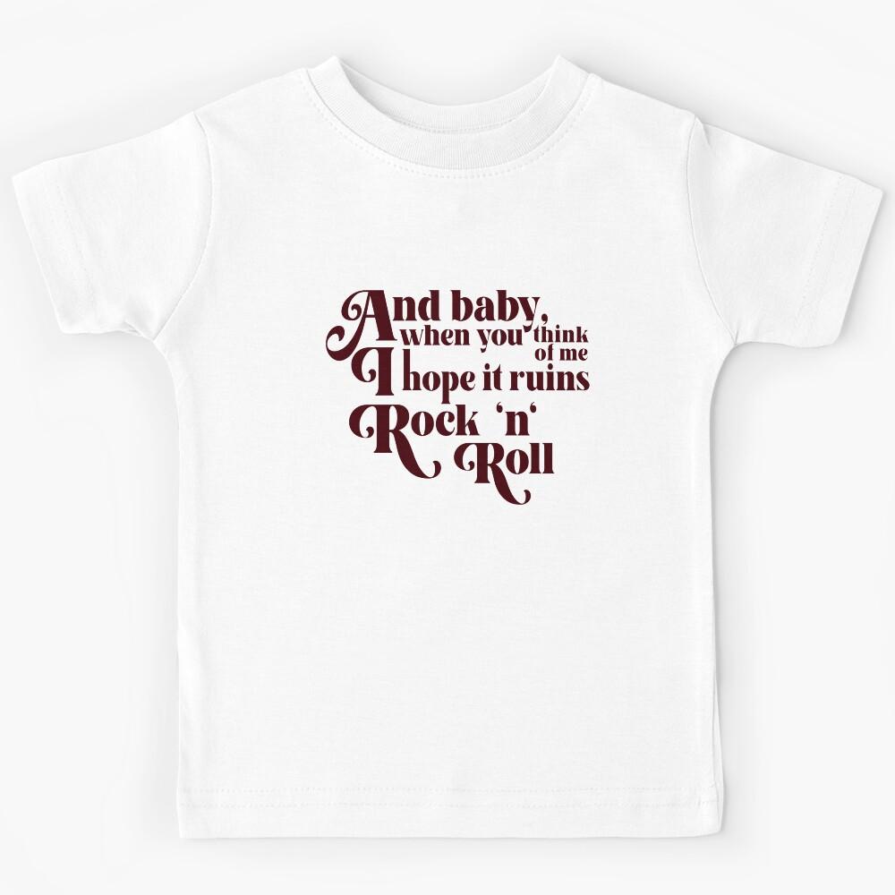 Daisy Jones & The Six Riley Keough Aesthetic Quote Lyrics Kids T-Shirt 120