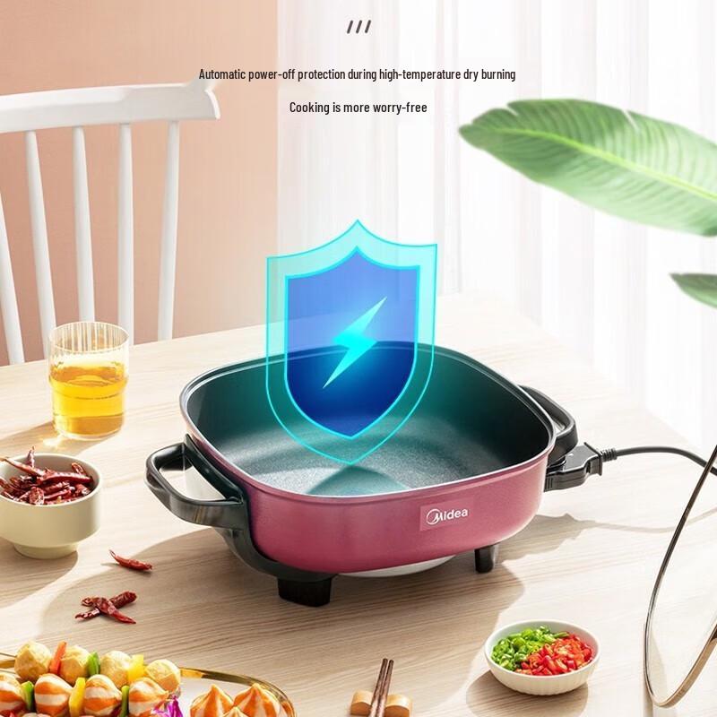 Midea 6L Multifunction Electric Hot Pot CN plug (adapter included)