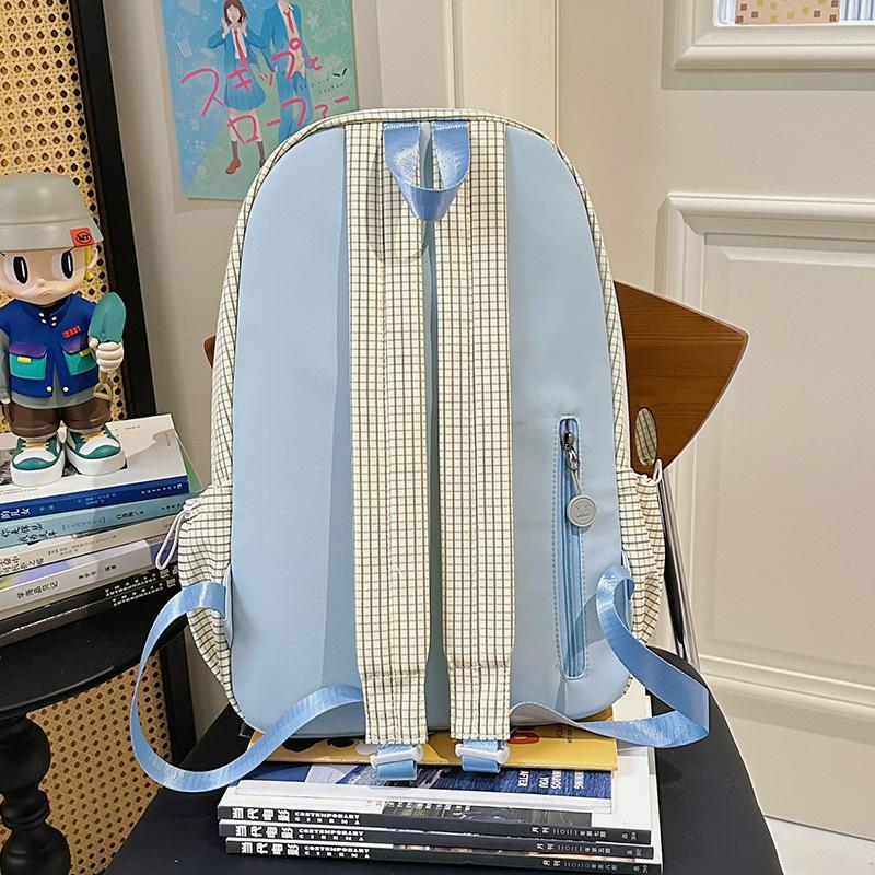 The new large-capacity multi-compartment versatile schoolbag for junior high school students, Mori college style, fresh and sweet casual backpack