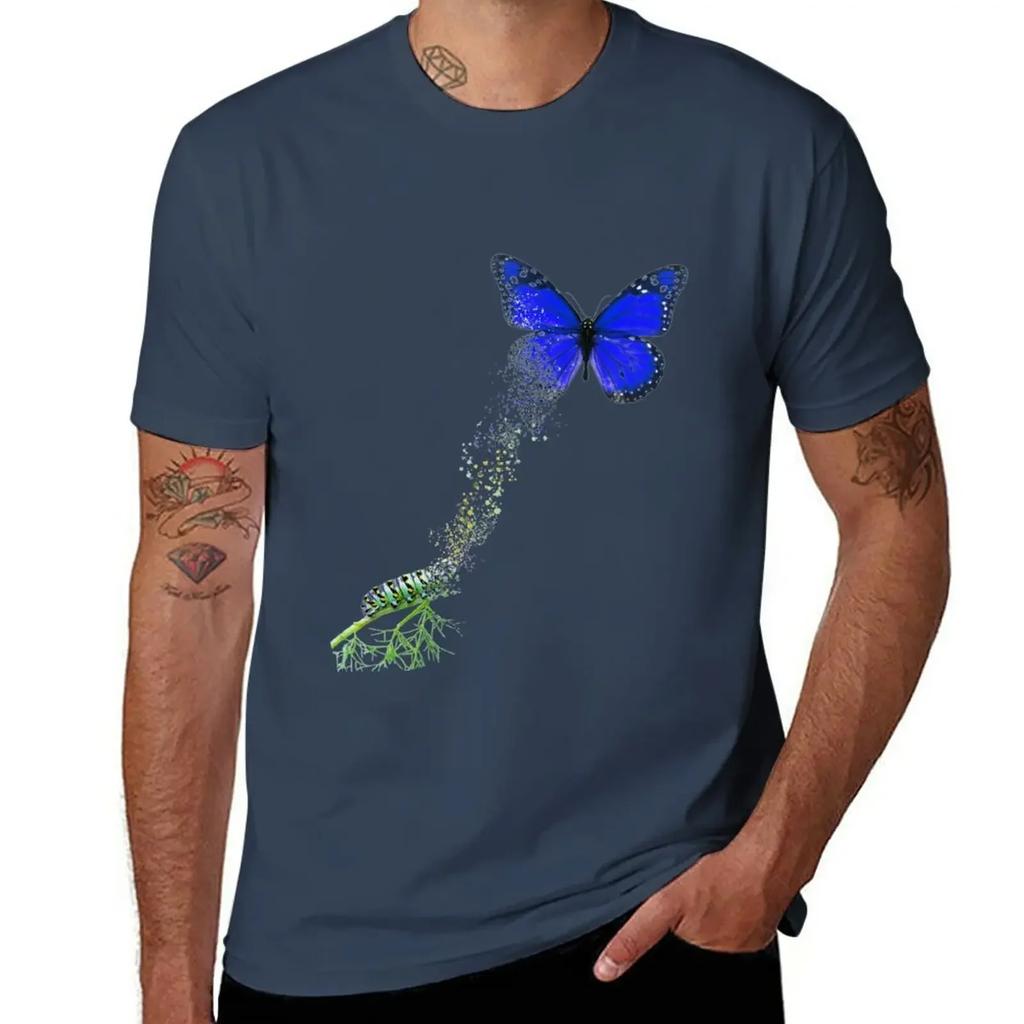Butterfly T-Shirt vintage shirts graphic tees summer top Men's t shirts