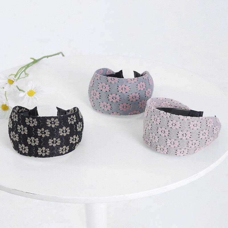 Women's Wide Headband for Covering Gray Hair - New 2026 Style Hair Accessory for Daily Wear
