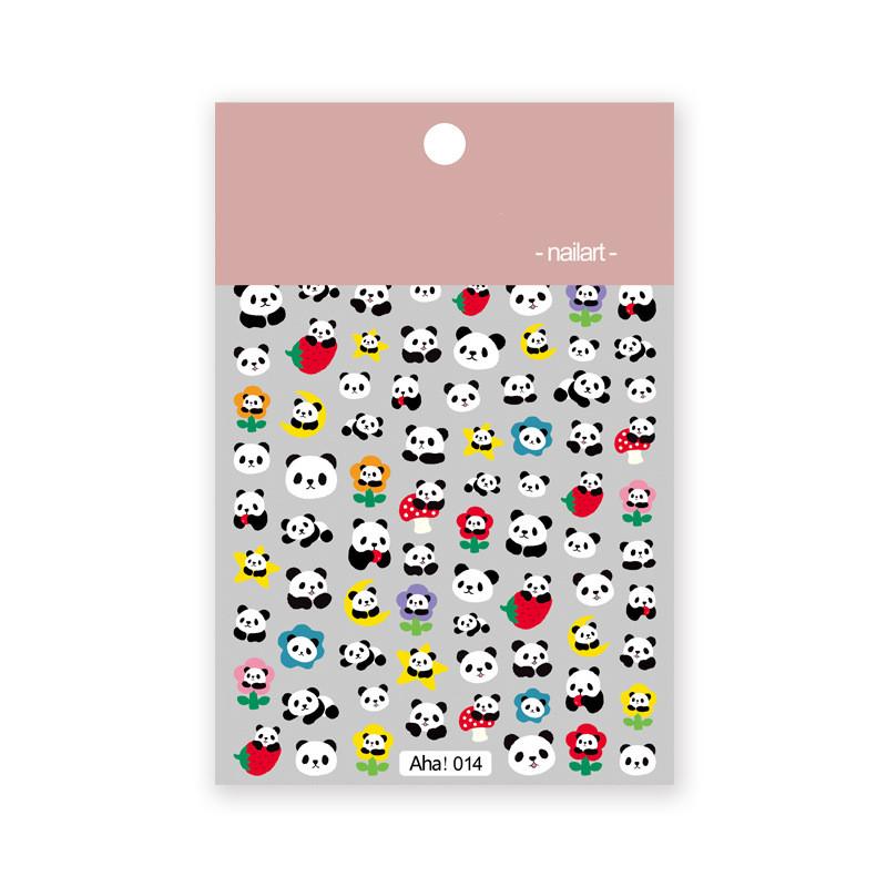 1pc 3D Nail Stickers Spring Summer Natural Flower Leaves Simulation Dried Flower Dragonfly Nail Applique Water Slides Decoration