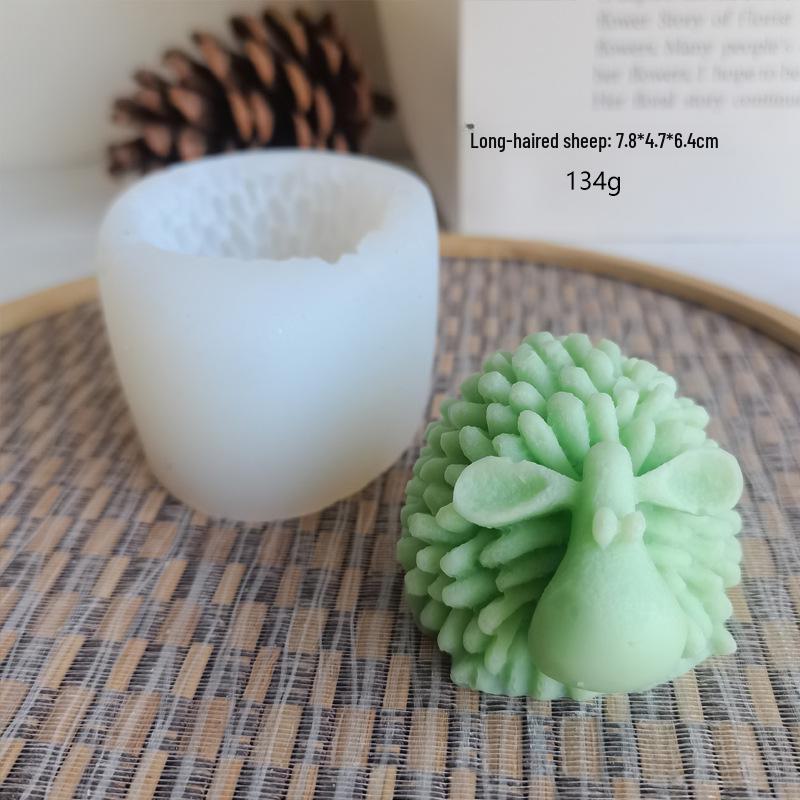 

Силиконовая форма 3D «Овечка» для выпечки, ароматерапии, свечей, штукатурки и шоколадного мусса своими руками