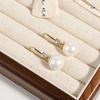 925 Silver Freshwater Pearl Stud Earrings: European-American Style, Elegant Shi Family Design