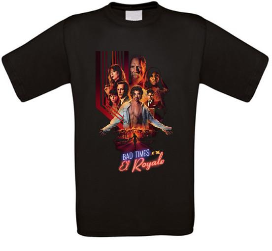 Bath Times At The El Royal Cult Movie T-Shirt S