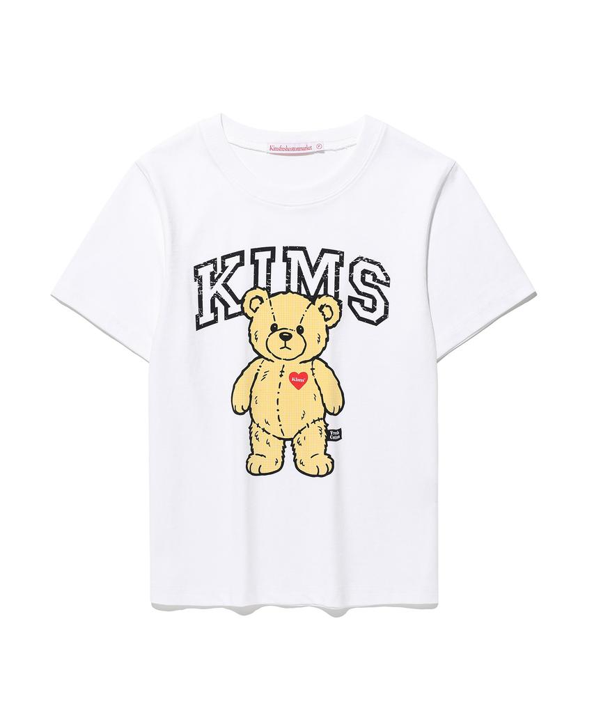 Kimseupeulesikoteunmakes Goofy Little Bear T-Shirt Yellow