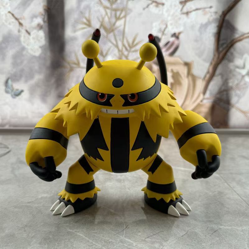 

14cm Pokemon Anime Figures Electivire Gk House Pet Cartoon Figures Q Version Pvc Figure Desktop Set Birthday Toy Present