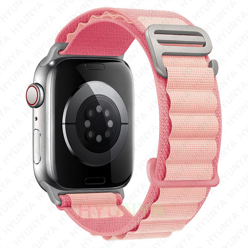 Alpine Straps for Watch Bands iWatch Series 10 11 46mm 9 8 7 SE Ultra 2 3 49mm 44mm 45mm 40mm 41mm 42mm Watchband Bracelet