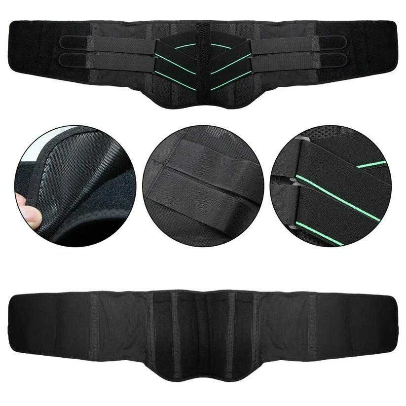Adjustable Breathable Mesh Lumbar Back Brace Waist Support Back Support for Adults Manufacturer's Sports Equipment