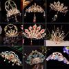 Antique Hair Crown Hair Ornaments Ancient Costume Headdress Chinese Hanfu Hair Accessories Hairstyle Design Tool