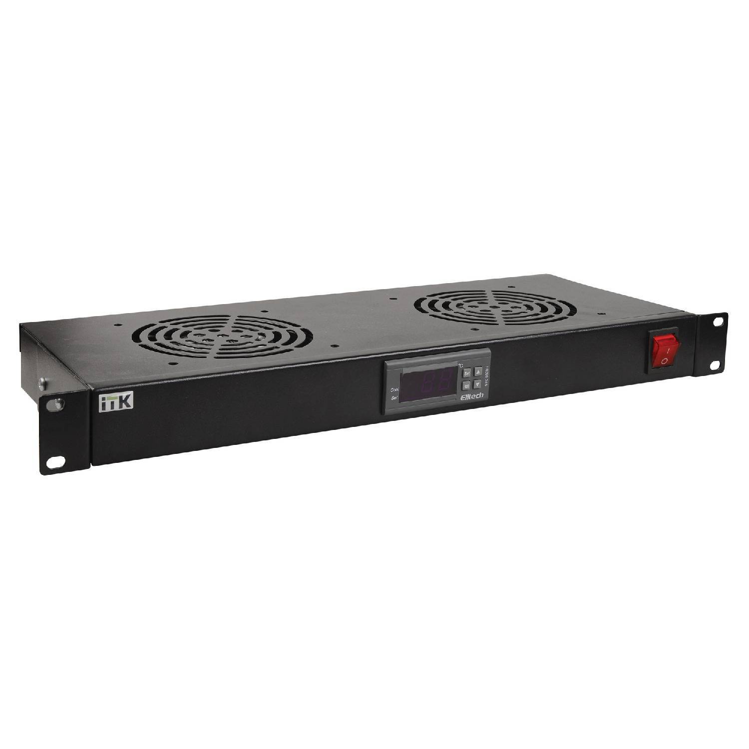 

Fan Itk Module fm05-1u2ts 2 Vent With Thermostat Black package 1 Pc