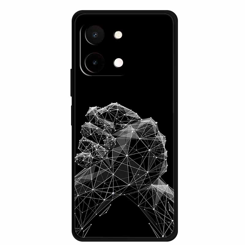 For OnePlus 13T Case Original Soft Silicone TPU Phone Cases Back Cover For OnePlus 13T 5G PKX110 Fashion 6.32" Shockproof Capa
