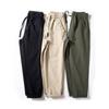 Men's Casual Pants Spring and Autumn Basic Versatile Breathable Cotton Pants Loose Straight Japan fashion Retro Drape Trousers