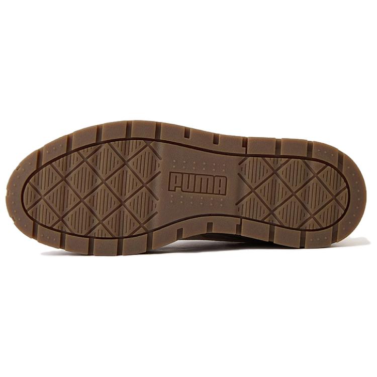 Puma Karmen Ii Idol Sd Bequeme Low-Top-Sneaker Damen-Sneaker Braun 397462-15