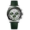 Ceas pentru bărbați Concas seria mișcare mecanică automată impermeabil 100 metri 42mm cadran verde carcasă din oțel inoxidabil curea de cauciuc L3.835.4.02.9