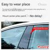 6Pcs Car Pillar Posts Window Door Moulding Trims Cover For Honda CRV CR-V 2012 2013 2014 2015 BC Column Sticker Auto Accessories