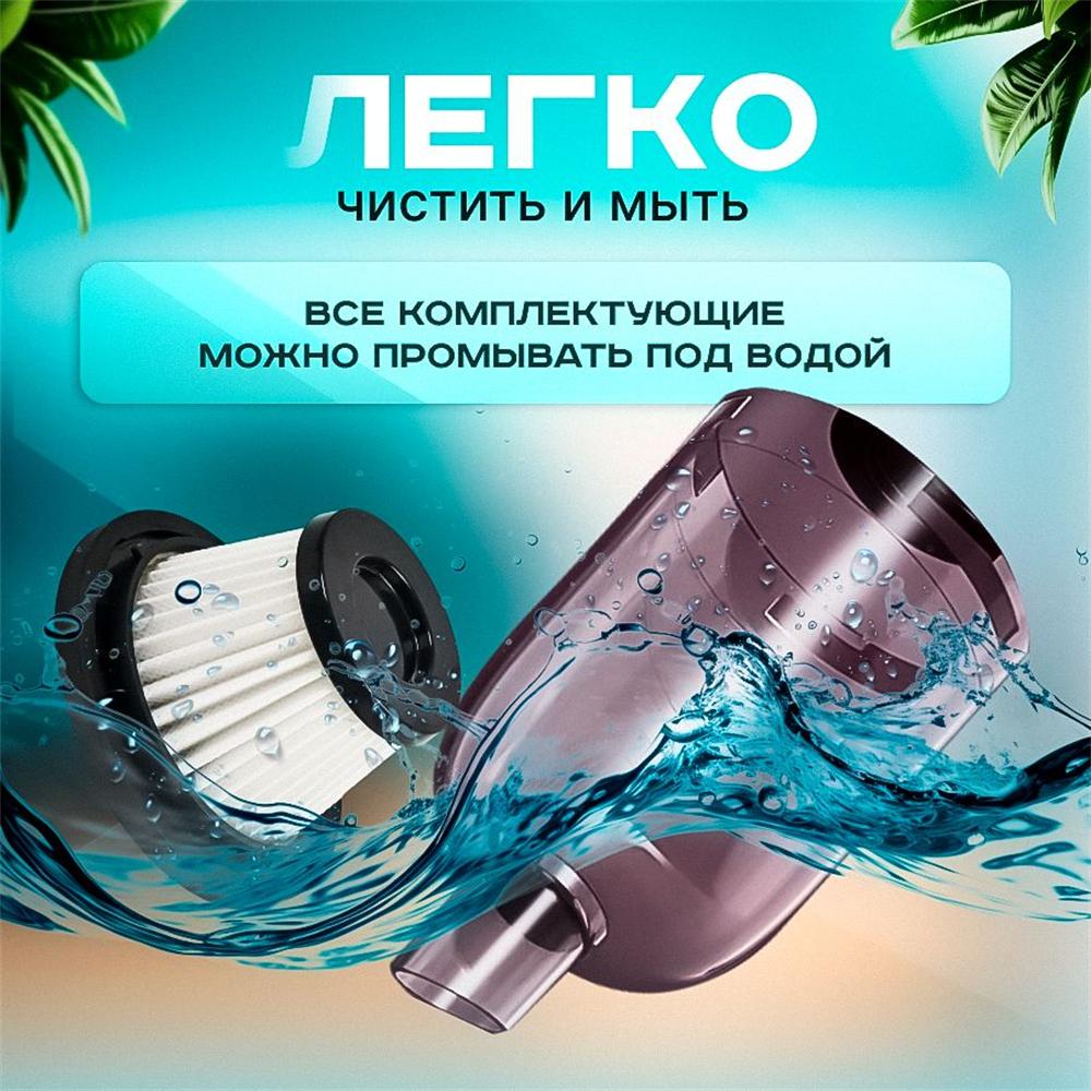 Vertical Vacuum Cleaner WHX ZB6, Household Wireless Vacuum Cleaner