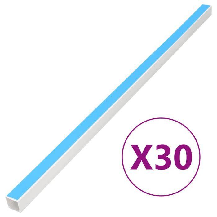 VidaXL Self-adhesive Cable Duct, Cable Protector, Cable Protector, Cord Cover, Office Cable Management 155958