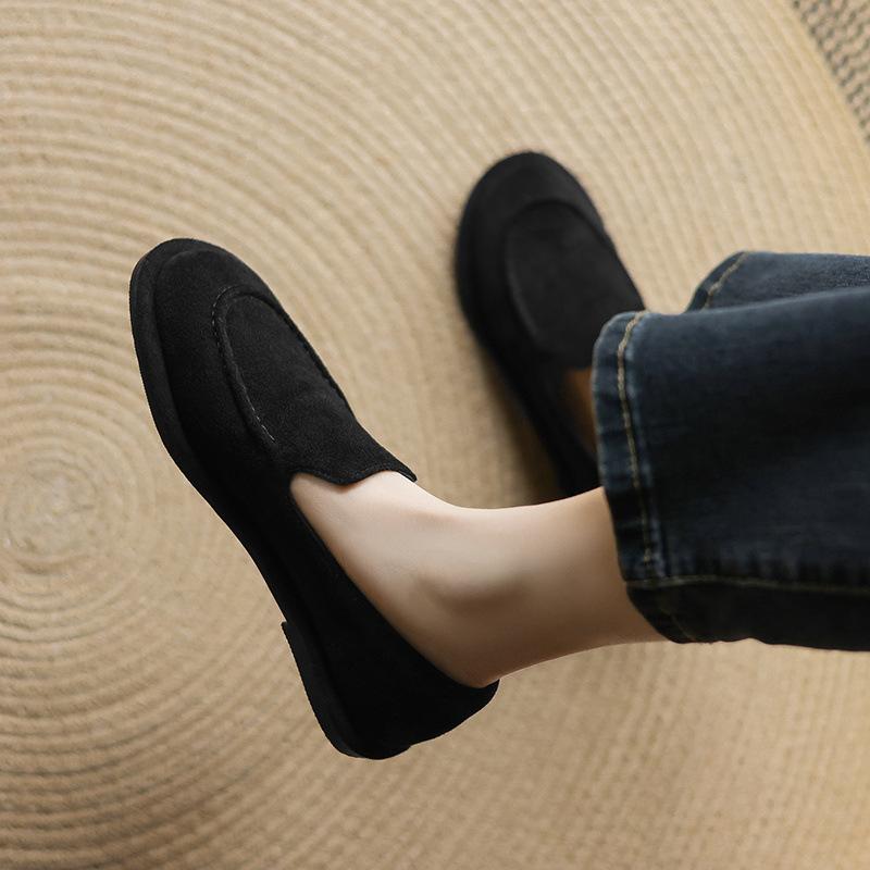 Women`s Loafers Spring 2026 New Suede