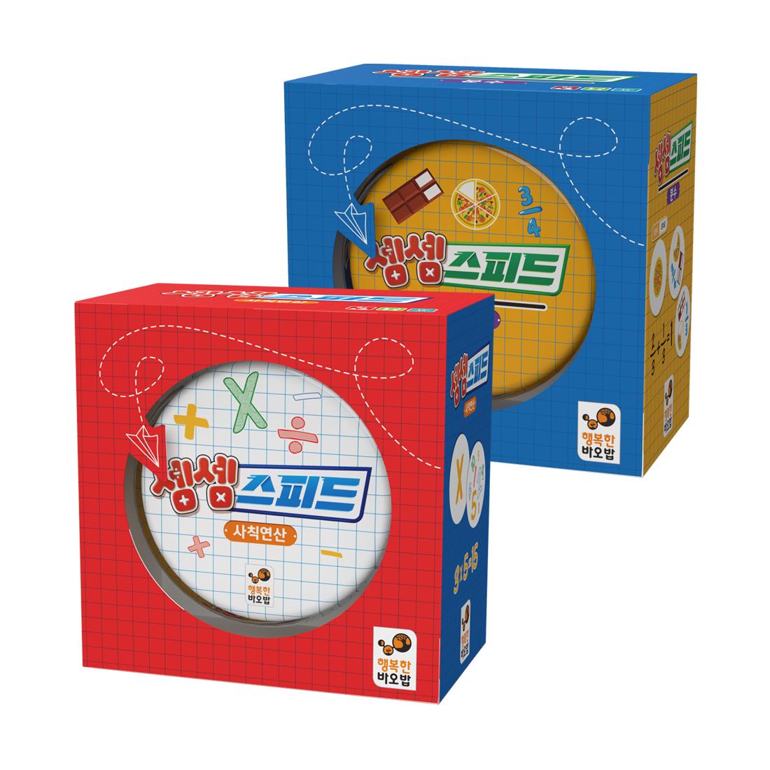 Счастливый Баобаб Сессем Скоростной Набор: Настольная математическая игра для тренировки мозга всей семьи