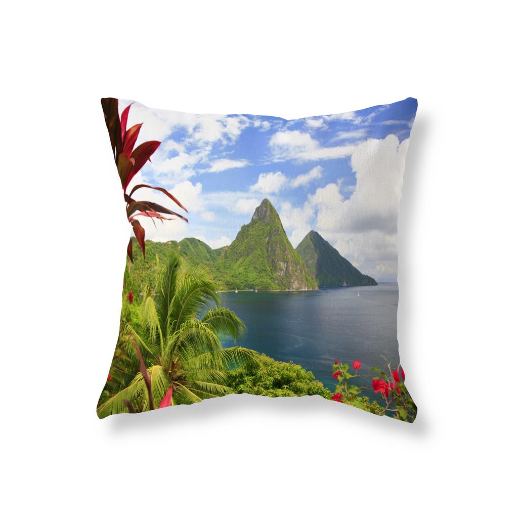 Nature Scenery Throw Pillow Covers Sofa Car Decorative Pillow Covers Chair Cushion Covers Room Aesthetics Home Decor 45x45cm