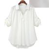 New Arrival: Women's Mid-Sleeve Plus Size Loose-Fit Slimming Top - Versatile and Stylish for Summer