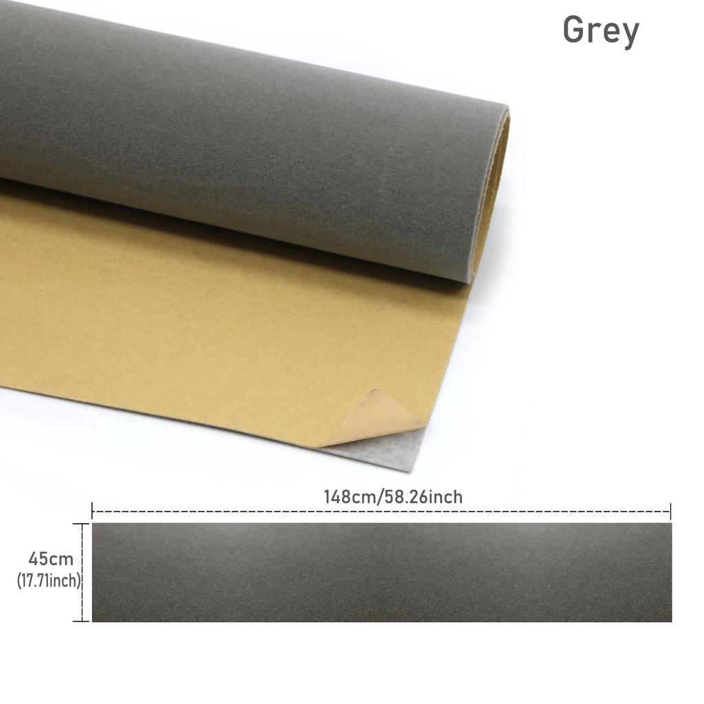 1/2/3 Roll Self-Adhesive Velvet Flock Liner 45x148cm, Multi-Color Contact Paper for Jewelry Box Lining, Drawer & Craft Projects