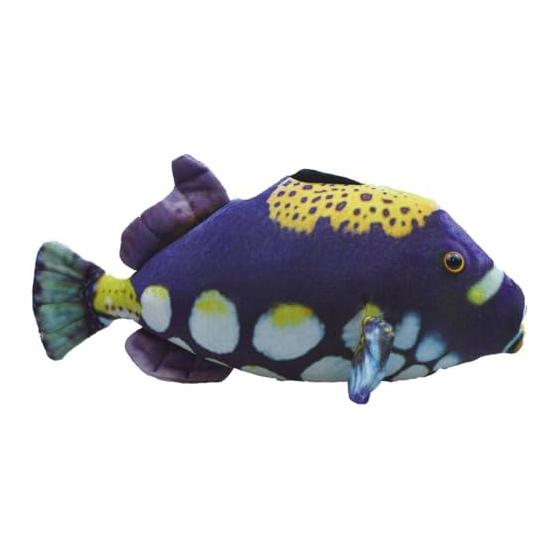 The Access Plush Triggerfish Fish Aquarium