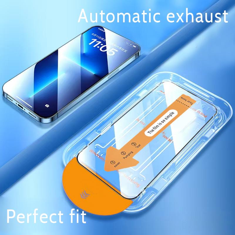 Apple 17 ProMax Privacy & Dust-Free Screen Protector