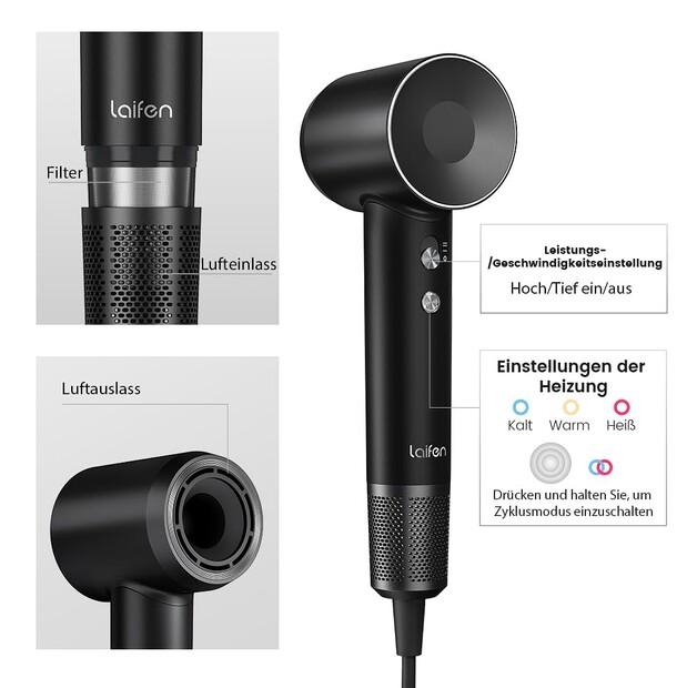 Фен Laifen Swift Special matte black
