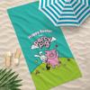 Cartoon Character M-Masha Pig Towel Towel Beach Towel, Quick Drying Absorbent Bath Towel for Swim,Gym,Camping,Outdoor Hot