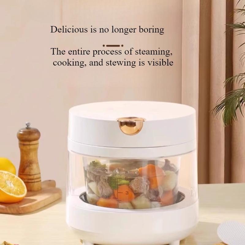 220V Fully Automatic Baby Rice Cooker For Home Use Transparent Durable And Visual Rice Cooker 220V