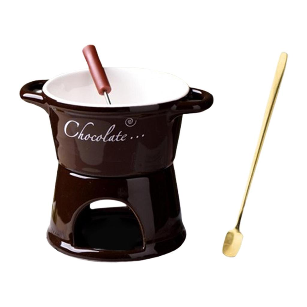 Fondue Mug Butter Melt Pot Cookware Candy Hot Pot for Dinner Wedding Kitchen