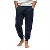 Herren Lockere Freizeit-Sweathose Elastischer Bund Kordelzug Sporthose