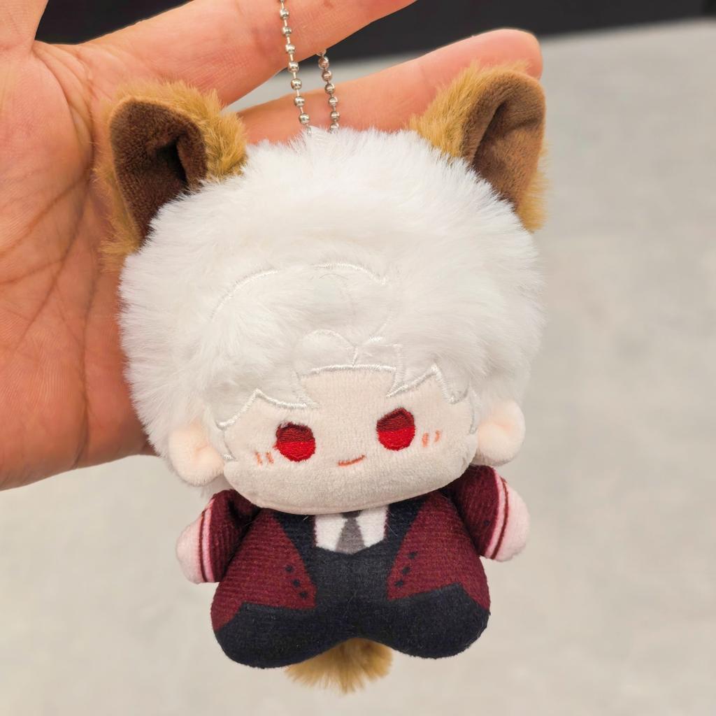 Cat Butler Love & Deepspace Plush Keychain Cute Cartoon Hanging Pendant Bag Charm Desk Ornaments Fans Birthday Christmas Gift