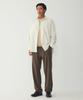MAN ON THE BOON Chambray Work Shirt_Ecru 4716103015
