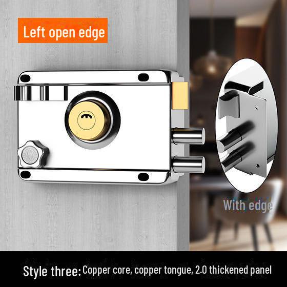 

Универсальный противоугонный дверной замок из нержавеющей стали для внутренних помещений и общежитий