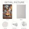 "Goofy As a Chef, Cooking In a Fancy Kitchen, Wearing a Chef's hat"Vintage Metal Tin Logo 30*20cm, 2D Flat, Perfect for Room Dec