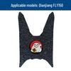 Waterproof Anti-slip Coil Foot Mats for Qianjiang FLY150 - Wear-resistant Motorcycle Pedal Mats & Accessories
