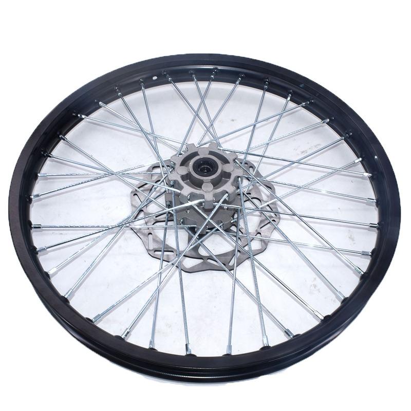 Motorcycle 1.60x21" Inch For Kayo T2 With 240MM Brake Disc Plate Front Rim  21 Inch Aluminum Alloy Wheel Motocross Dirt Pit Bike