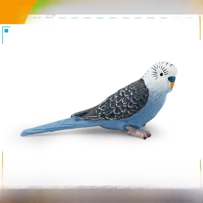Macaws Parrot Pvc Animal Model Decor For Children And Bird Enthusiasts Gift Idea