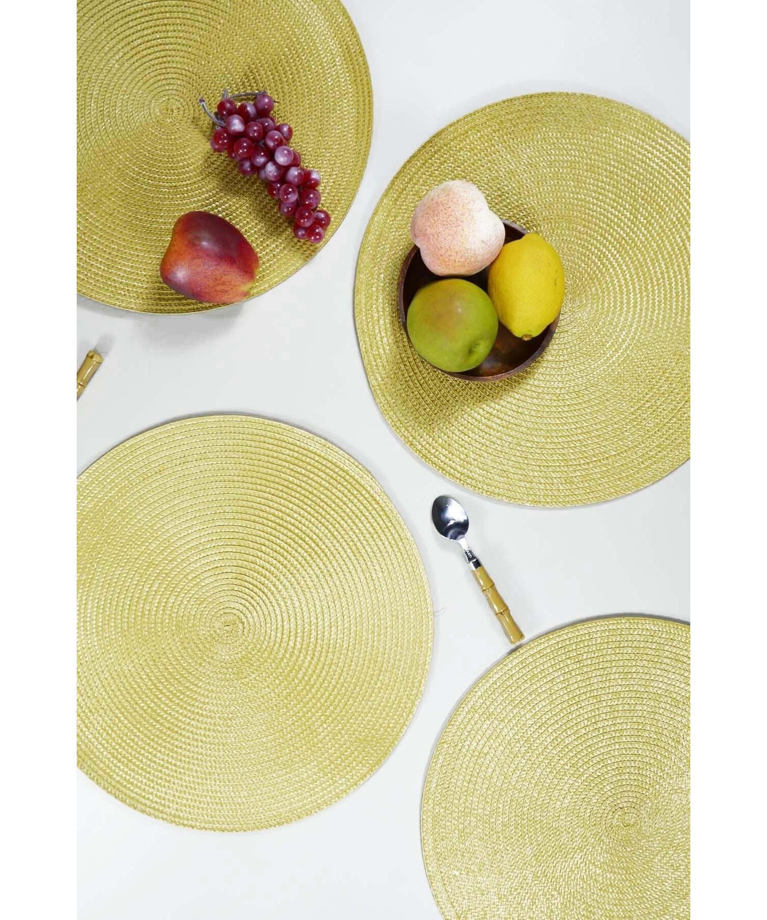 

Моника - желтая подставка для столовых приборов на 6 мест