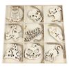 DIY Holz-Halloween-Dekorationen: Kreatives Basteln & Hängende Dekorationen für Feste